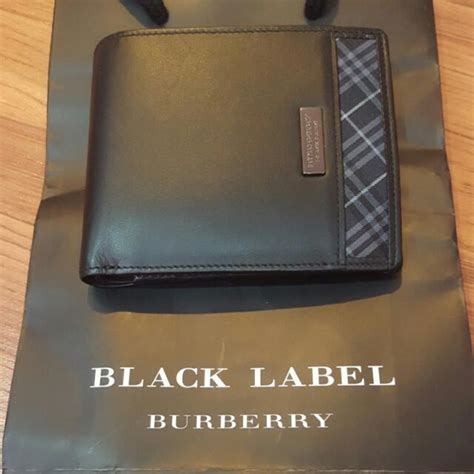 burberry black label meaning|burberry black label wallet.